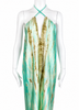 High Water Tie Dye Silk Vacation Dress - Mint & Sand