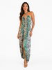 Silk Vacation Dress - Multi Batik