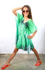 Tropical Palm - Kids V-neck Kaftan Tunic
