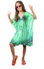 Tropical Palm - Kids V-neck Kaftan Tunic