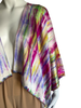 Tie Dye Cropped Silk Topper - Multi