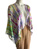 Tie Dye Cropped Silk Topper - Multi