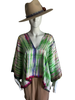 Tie Dye Cropped Silk Top - Multi