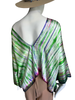 Tie Dye Cropped Silk Top - Multi