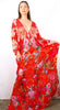 China Rose - Eiffel Maxi Kaftan