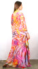 Summer Sunset - Side Drape Kaftan