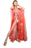 China Rose - Side Drape Kaftan