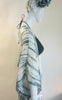 Floor Long Open Front Silk Tie Dye Kaftan