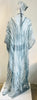 Floor Long Open Front Silk Tie Dye Kaftan