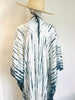 Long Silk Charmeuse V-Kaftan