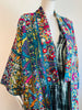 Embroidered Gypset Coat - Turquoise