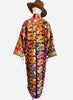 Embroidered Gypset Coat - Brick Red