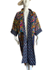 Embroidered Gypset Coat - Navy