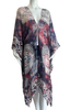 Mid Length Open Front Kaftan - Celebration