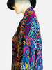 Embroidered Gypset Coat - Blue Multi