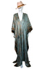 Long Silk Kaftan - Handmade Tie Dye