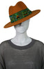 Fedora Hat - Brown with Brown