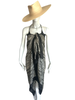 Silk Sarong & Mega Scarf - Ikat Black