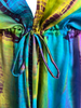 Tie Dye Silk Robe