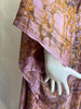 3/4 Long Open Front Silk Kaftan