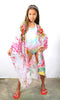 Edens Garden - Kids Open Front Kaftan