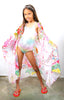Edens Garden - Kids Open Front Kaftan