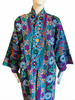 Embroidered Gypset Coat - Teal Multi