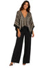 Tie Dye Cropped Silk Top - Blk Ikat