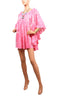 Cape Cod Ruffle Dress Cotton/Silk - Pink