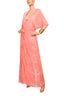 Cape Cod Wrap Robe - Peach