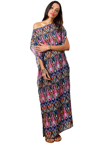 Coachella - Eiffel Maxi Poncho Kaftan