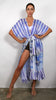 Crete Postcard - Ruffle Kimono Robe