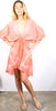 Cape Cod Mini Cascade Robe - Peach