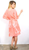 Cape Cod Mini Cascade Robe - Peach