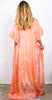 Cape Cod Wrap Robe - Peach
