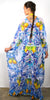 Lemon Garden - Side Drape Kaftan