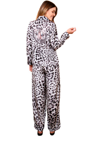 Snow Tiger - Long PJ Set