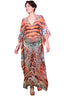 Leopard - Slit Maxi Poncho