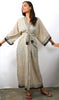 Waves - Long Kimono Cotton Robe