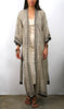Waves - Long Kimono Cotton Robe