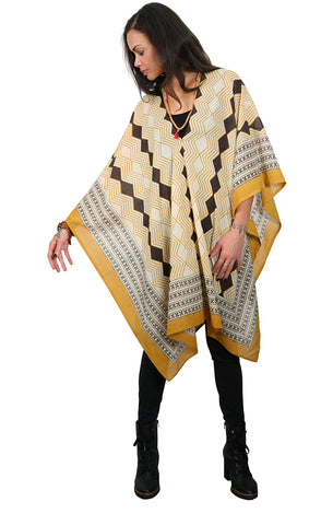 Diamond - Cotton Poncho