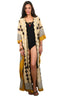 Diamond - Side Drape Cotton Kaftan