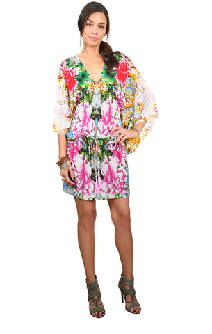 Edens Garden - Tie Tunic Dress