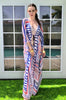 Art Deco / Liberty - Side Drape Kaftan