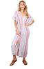 Boho Stripe - Maxi Kaftan