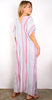 Boho Stripe - Maxi Kaftan