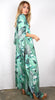 Green Feather - Eiffel Maxi Kaftan