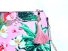 Clutch Bag- Banana Palm Pink