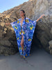 Lemon Garden - Side Drape Kaftan