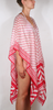 Mykonos Regular Poncho - red/white